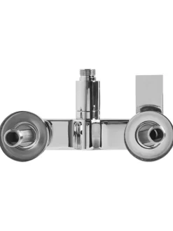 Wannenarmaturen BALNEARIO in Silber - (W) 19 x (H) 179 x (L) 14 cm