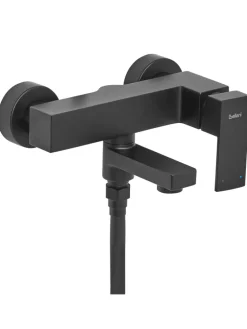 Wannenarmaturen BALNEARIO in Schwarz - (W) 19 x (H) 179 x (L) 14 cm