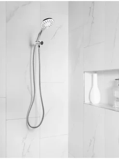 Wannenarmaturen CHURUN in Silber - (W) 11 x (H) 25 x (L) 3 cm