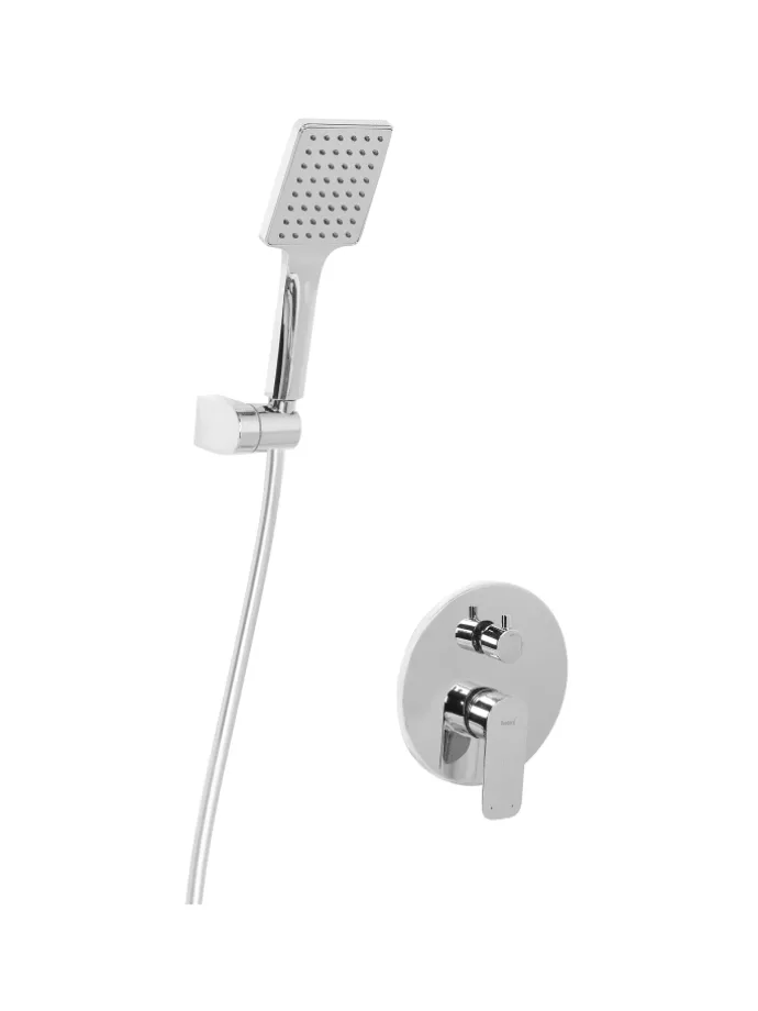 Wannenarmaturen GUARATUBA in Silber - (W) 25 x (H) 175 x (L) 41 cm