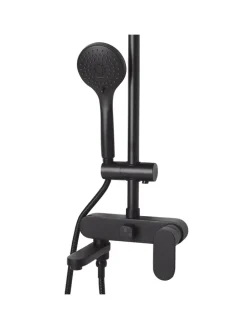 Wannenarmaturen GURARA in Schwarz - (W) 23 x (H) 83 x (L) 36 cm