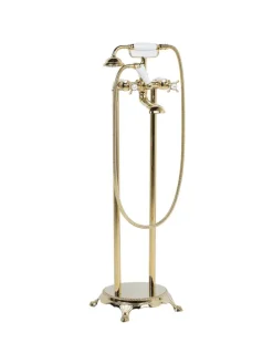 Wannenarmaturen HEBBE in Gold - (W) 27 x (H) 98 x (L) 27 cm