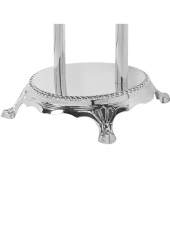 Wannenarmaturen HEBBE in Silber - (W) 27 x (H) 98 x (L) 10 cm