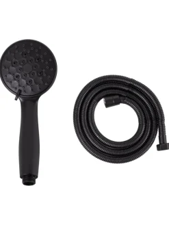 Wannenarmaturen MACAY in Schwarz - (W) 9 x (H) 23 x (L) 4 cm