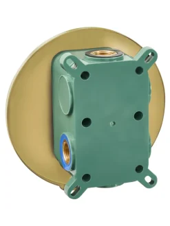 Wannenarmaturen PUELO in Gold - (W) 23 x (H) 180 x (L) 41 cm