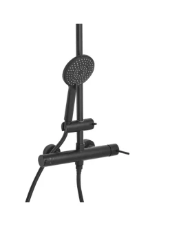 Wannenarmaturen PUYEHUE in Schwarz - (W) 24 x (H) 81 x (L) 30 cm