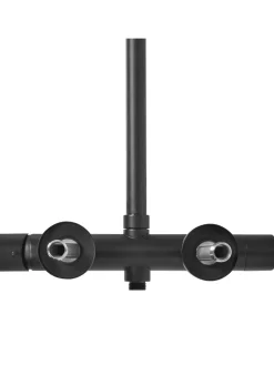 Wannenarmaturen PUYEHUE in Schwarz - (W) 24 x (H) 81 x (L) 30 cm