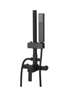 Wannenarmaturen TAGBO in Schwarz - (W) 18 x (H) 115 x (L) 52 cm