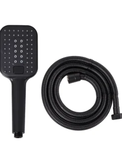 Wannenarmaturen TINGO in Schwarz - (W) 9 x (H) 26 x (L) 6 cm