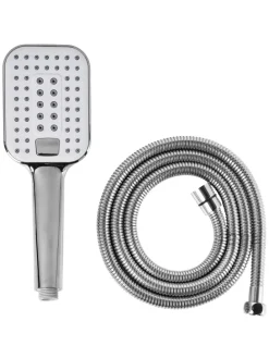 Wannenarmaturen TINGO in Silber - (W) 9 x (H) 26 x (L) 6 cm