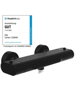 Wannenfüllarmatur "Carneo" in Schwarz