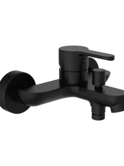 Wannenfüllarmatur "Denver" in Schwarz