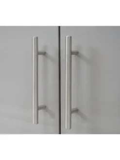 Waschbecken mit Unterschrank D16, Grau