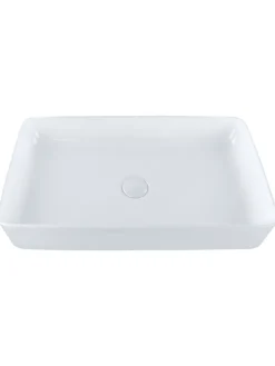 Waschbecken ULUA in Weiß - (W) 61 x (H) 11 x (L) 35 cm