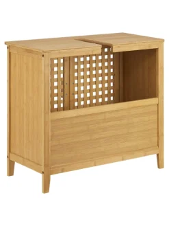 Waschbeckenschrank Ingmarsö in Beige (H)60cm (B)67cm (T)30cm