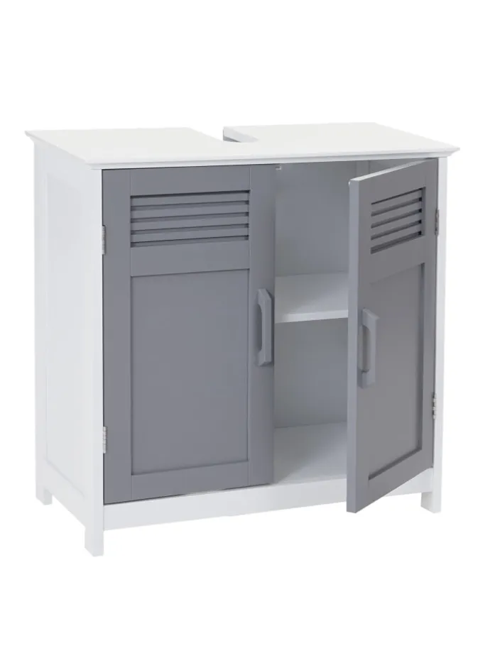 Waschbeckenunterschrank A85, Grau