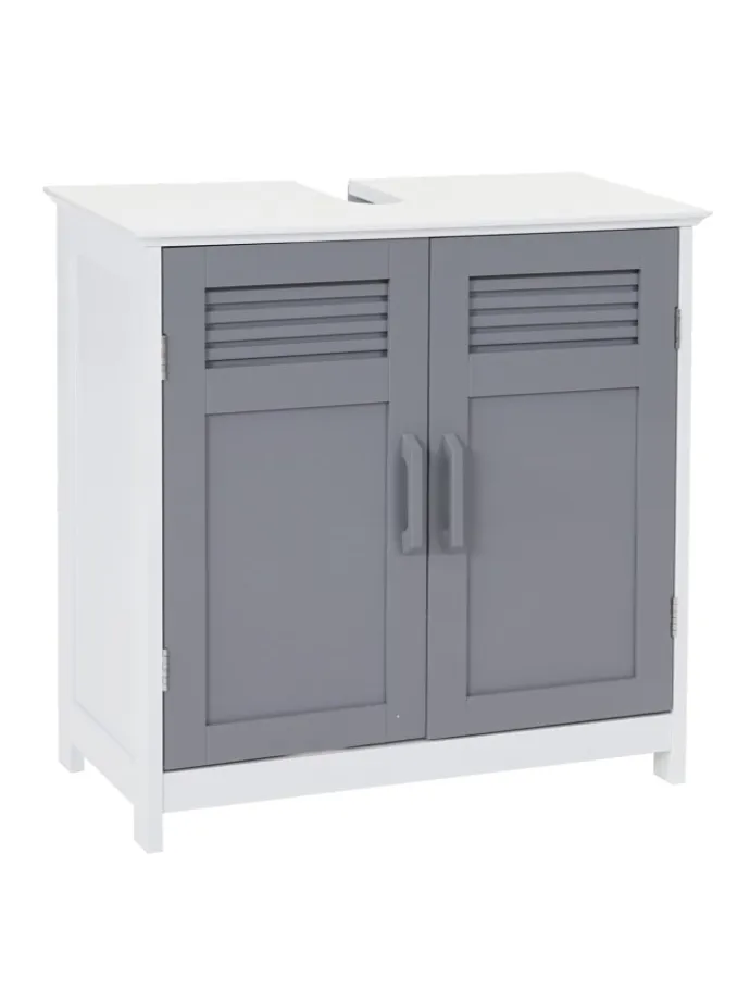 Waschbeckenunterschrank A85, Grau