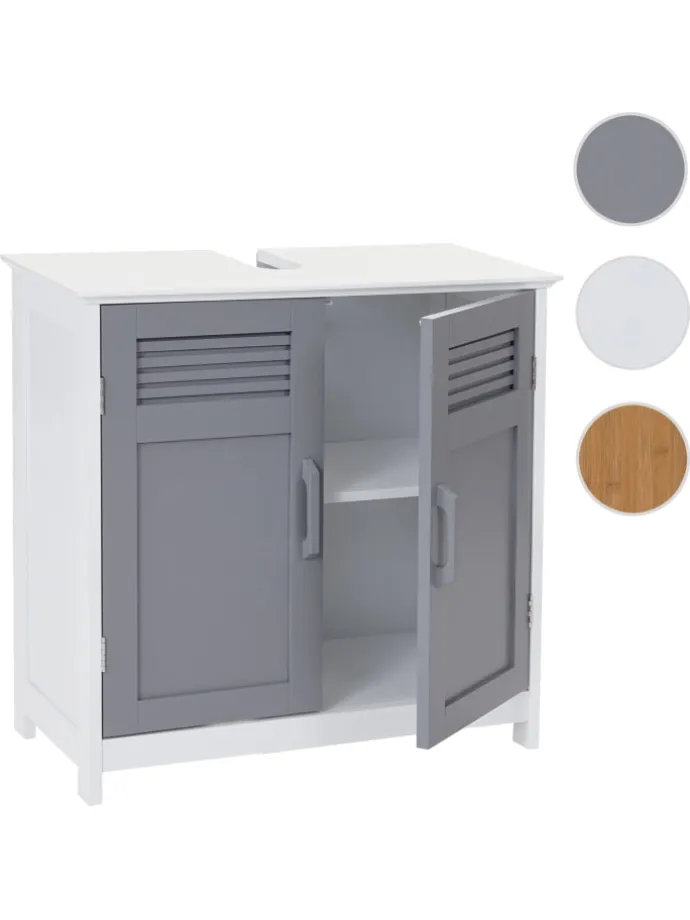 Waschbeckenunterschrank A85, Grau