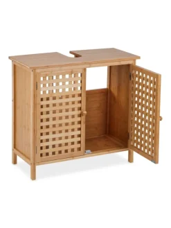 Waschbeckenunterschrank in Natur - (B)66 x (H)61 x (T)30 cm