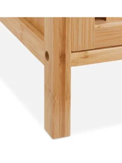 Waschbeckenunterschrank in Natur - (B)66 x (H)61 x (T)30 cm