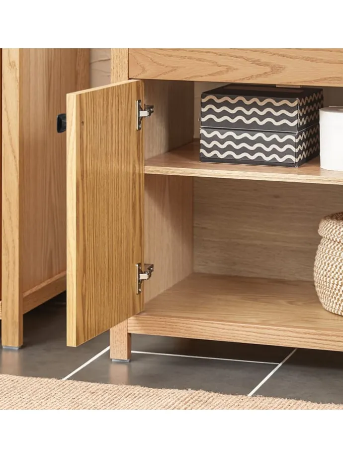 Waschbeckenunterschrank in Natur - (B)60 x (H)60 x (T)35cm