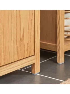 Waschbeckenunterschrank in Natur - (B)60 x (H)60 x (T)35cm