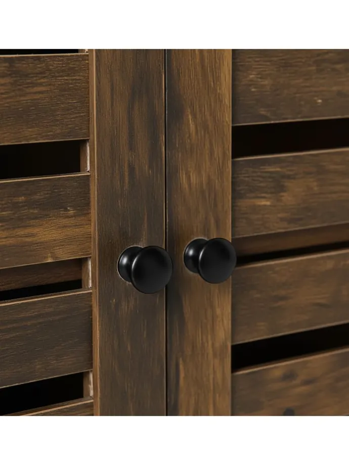 Waschbeckenunterschrank in Braun - (B)60 x (H)63 x (T)30 cm