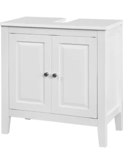 Waschbeckenunterschrank in Weiß - (B)60 x (H)62 x (T)30cm