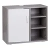 Waschbeckenunterschrank in Grau - (B)60 x (H)51 x (T)32 cm