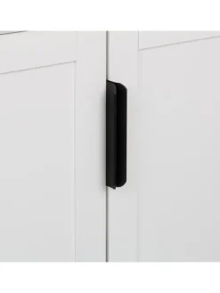 Waschbeckenunterschrank in Weiß - (B)60 x (H)60 x (T)30 cm