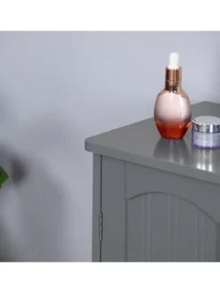 Waschbeckenunterschrank in Grau - (B)60 x (H)60 x (T)30 cm