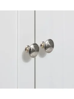 Waschbeckenunterschrank in Weiß - (B)60 x (H)60 x (T)31 cm