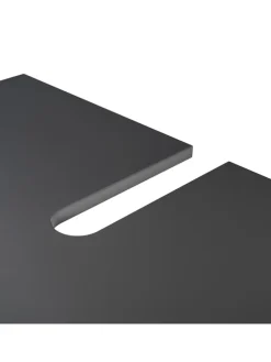 Waschbeckenunterschrank LINDHOLM in Matt Grau