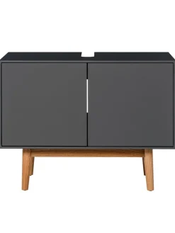 Waschbeckenunterschrank LINDHOLM in Matt Grau
