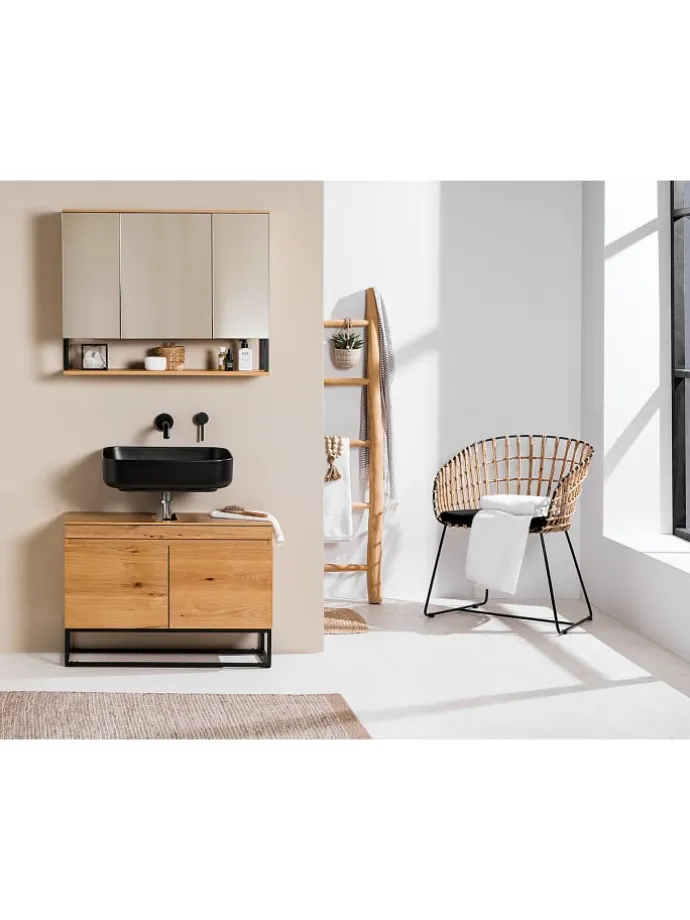 Waschbeckenunterschrank NOZZA in Eiche