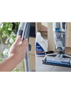 Wasch-Sauger ''CrossWave C3'' in Weiß/ Grau - (B)30 x (H)116,8 x (T)27 cm