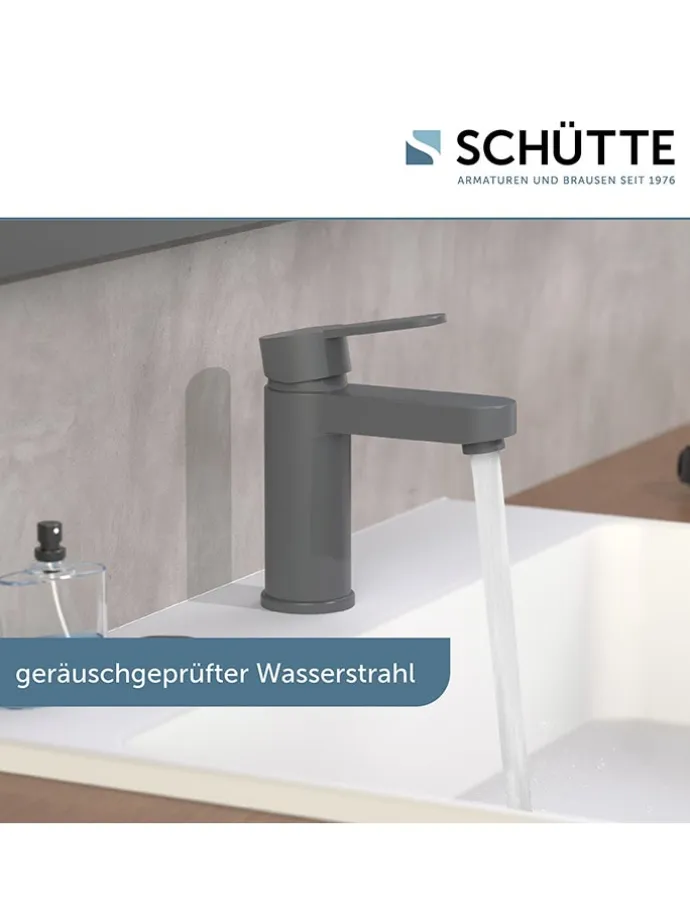 Waschtischarmatur "Elephant" in Anthrazit