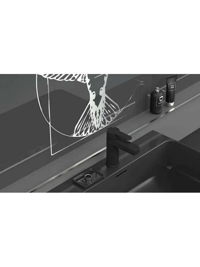 Waschtischarmatur "Elephant" in Schwarz