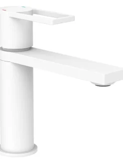 Waschtischarmatur "Manhattan" in Weiß