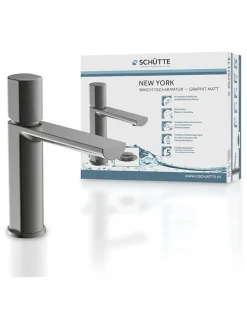 Waschtischarmatur "New York" in Grau