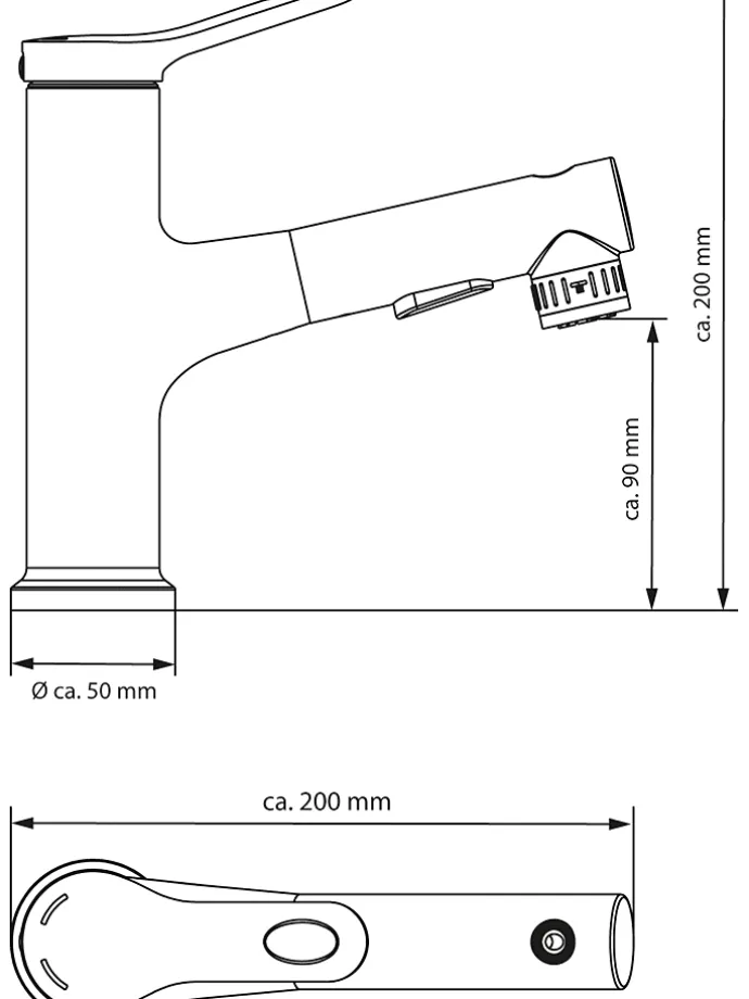 Waschtischarmatur "Variabile" in Chrom