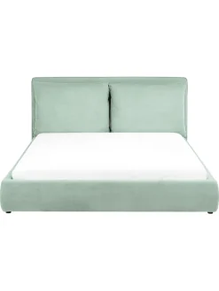 Wasserbett BAJONNA in Grün/Schwarz - (W) 180 x (H) 94 x (L) 235 cm