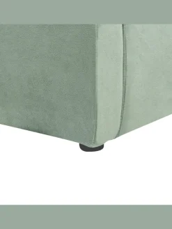 Wasserbett BAJONNA in Grün/Schwarz - (W) 180 x (H) 94 x (L) 235 cm