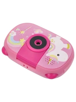 Wasserdichte Digitalkamera für Kinder 2 Zoll 1080P / 30fps Blau in Rosa