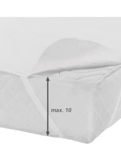 wasserdichter Matratzenschutz für Topper Reichenbach in weiß