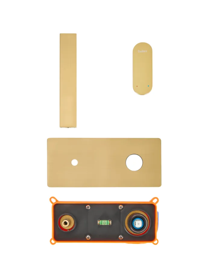 Wasserhähne DICHATO in Gold - (W) 23 x (H) 10 x (L) 20 cm