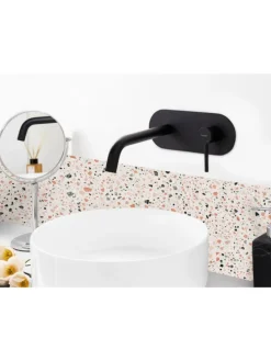 Wasserhähne GUAIBA in Schwarz - (W) 23 x (H) 9 x (L) 22 cm