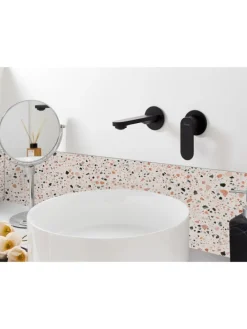 Wasserhähne GUATAVIA in Schwarz - (W) 18 x (H) 9 x (L) 16 cm