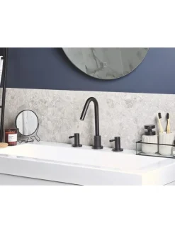 Wasserhähne KALAMBO in Schwarz - (W) 5.5 x (H) 27 x (L) 13 cm