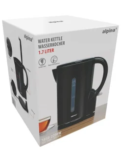 Wasserkocher in Schwarz - 1,7 l